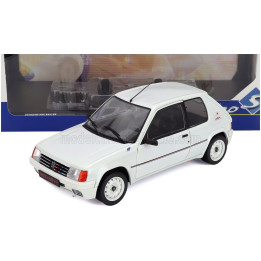 SOLIDO PEUGEOT 205 1.3 RALLYE 1988 - WHITE 1/18