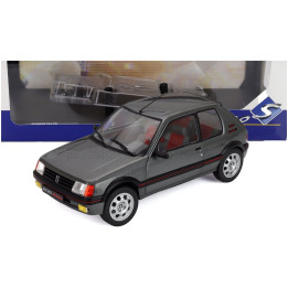 SOLIDO PEUGEOT 205 1.9 GTi 1988 - GREY MET 1/18