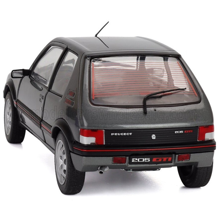 SOLIDO PEUGEOT 205 1.9 GTi 1988 - GREY MET 1/18