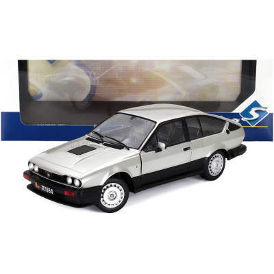 SOLIDO ALFA ROMEO ALFETTA GTV 6 1984 - SILVER 1/18