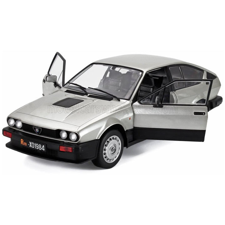 SOLIDO ALFA ROMEO ALFETTA GTV 6 1984 - SILVER 1/18
