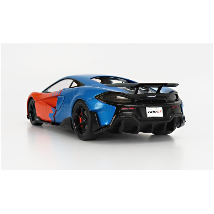 SOLIDO McLAREN 600LT F1 TEAM TRIBUTE LIVERY 2019 - ORANGE BLUE 1/18
