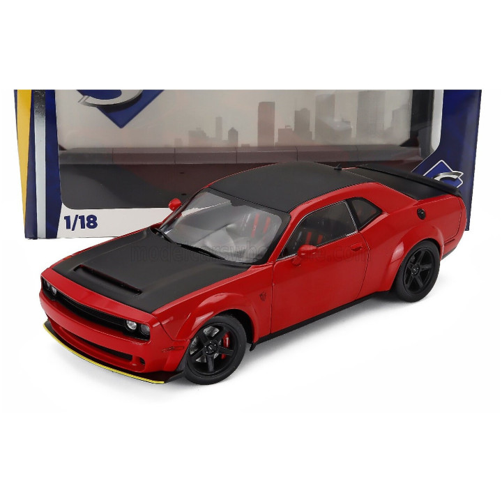 SOLIDO DODGE CHALLENGER SRT DEMON COUPE 2023 - RED 1/18