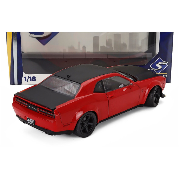SOLIDO DODGE CHALLENGER SRT DEMON COUPE 2023 - RED 1/18