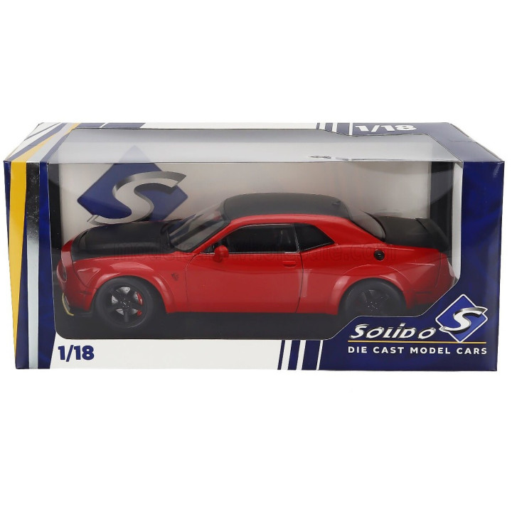 SOLIDO DODGE CHALLENGER SRT DEMON COUPE 2023 - RED 1/18