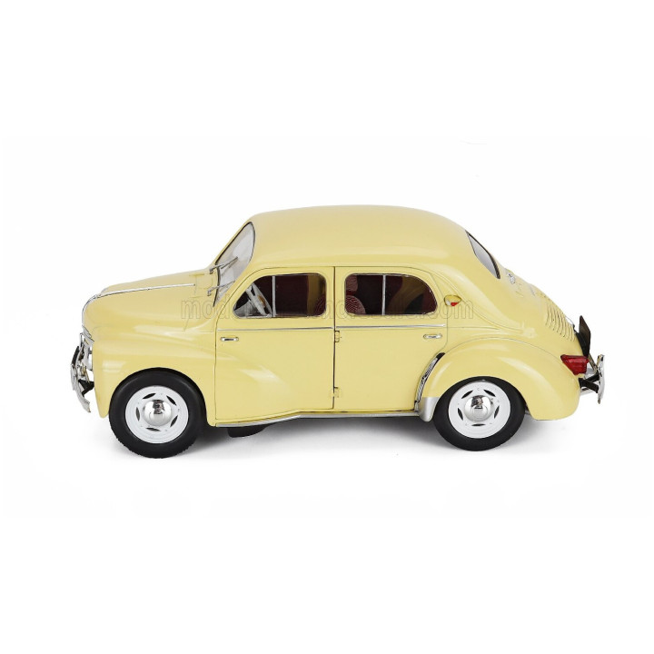 SOLIDO RENAULT 4CV 1961 - BEIGE 1/18