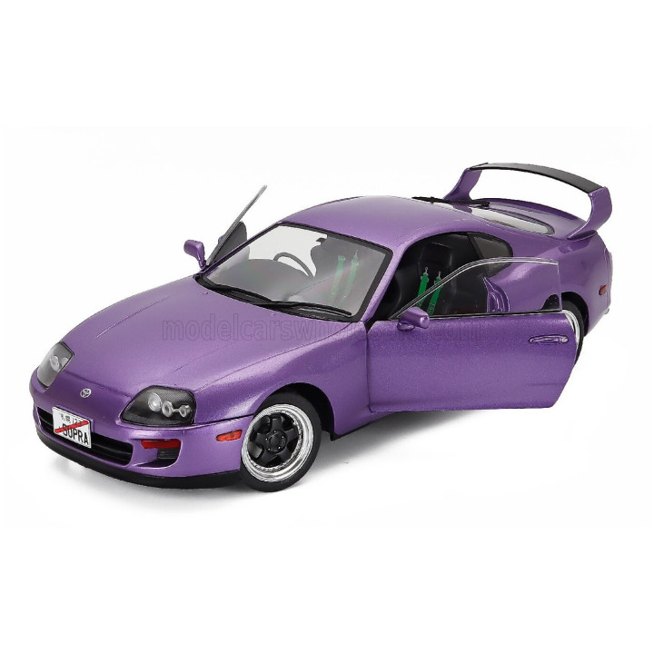 SOLIDO TOYOTA SUPRA MKIV (A80) COUPE 1993 - PURPLE 1/18
