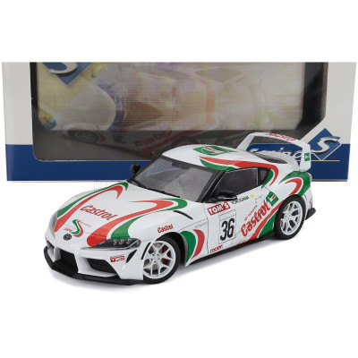 SOLIDO TOYOTA SUPRA GR TOYOTA RACING N 36 TRIBUTE 2024 - WHITE GREEN RED 1/18