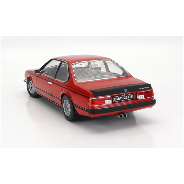 SOLIDO BMW 6-SERIES 635 CSi (E24) COUPE 1984 - RED 1/18