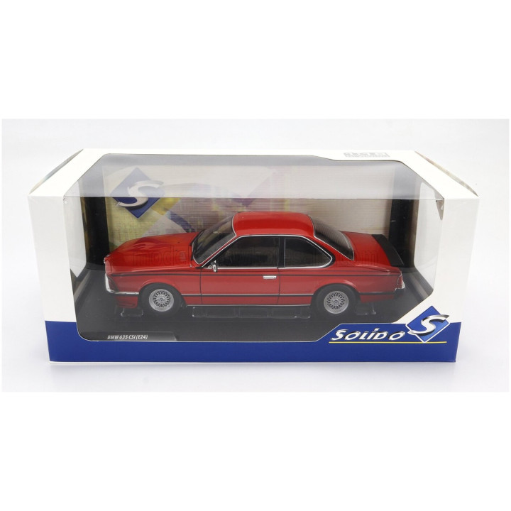SOLIDO BMW 6-SERIES 635 CSi (E24) COUPE 1984 - RED 1/18