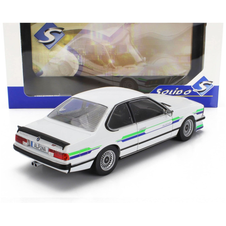 SOLIDO BMW 6-SERIES ALPINA B7 TURBO (E24) COUPE 1984 - WHITE 1/18