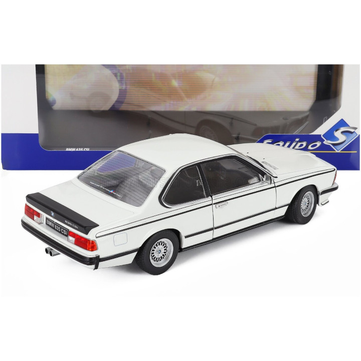 SOLIDO BMW 6-SERIES 635 CSi (E24) COUPE 1984 - WHITE 1/18