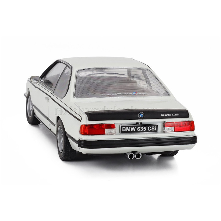 SOLIDO BMW 6-SERIES 635 CSi (E24) COUPE 1984 - WHITE 1/18