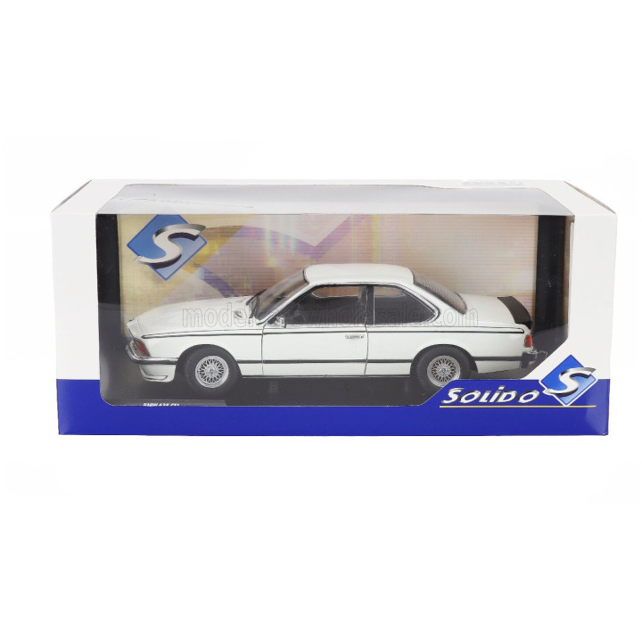 SOLIDO BMW 6-SERIES 635 CSi (E24) COUPE 1984 - WHITE 1/18