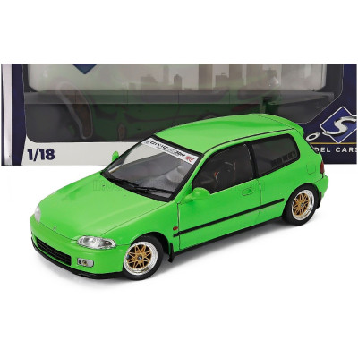 SOLIDO HONDA CIVIC (EG6) WORKS 1991 - GREEN 1/18