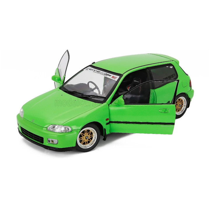 SOLIDO HONDA CIVIC (EG6) WORKS 1991 - GREEN 1/18