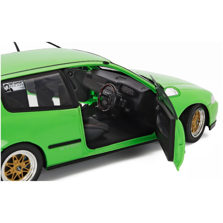 SOLIDO HONDA CIVIC (EG6) WORKS 1991 - GREEN 1/18