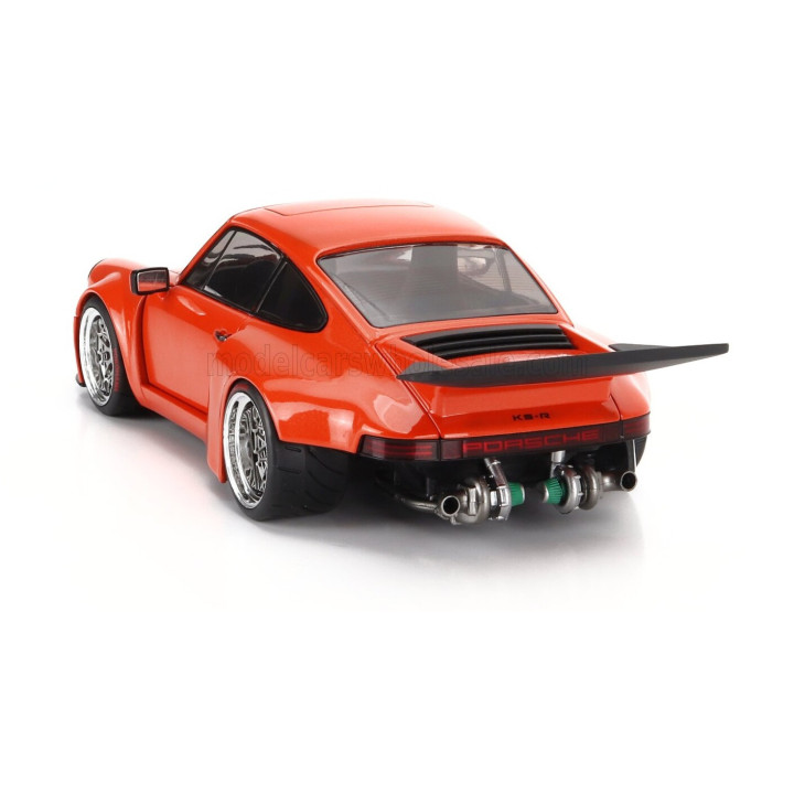 SOLIDO PORSCHE 911 930 3.0L KS-R COUPE 1974 - 2022 - ORANGE 1/18