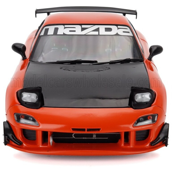 SOLIDO MAZDA RX-7 (FD3RS) WORKS COUPE 1999 - ORANGE 1/18
