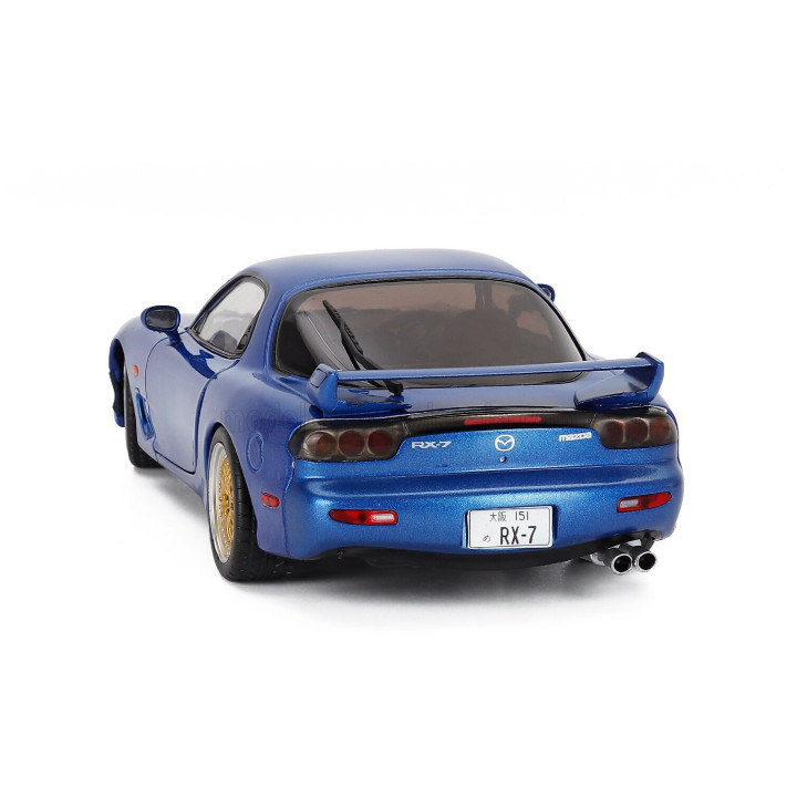 SOLIDO MAZDA RX-7 (FD3S) COUPE 1999 - BLUE MET 1/18