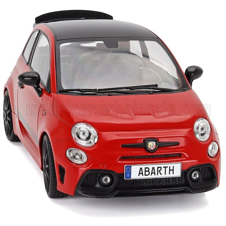 SOLIDO FIAT NUOVA 500 ABARTH 595 2023 - RED 1/18