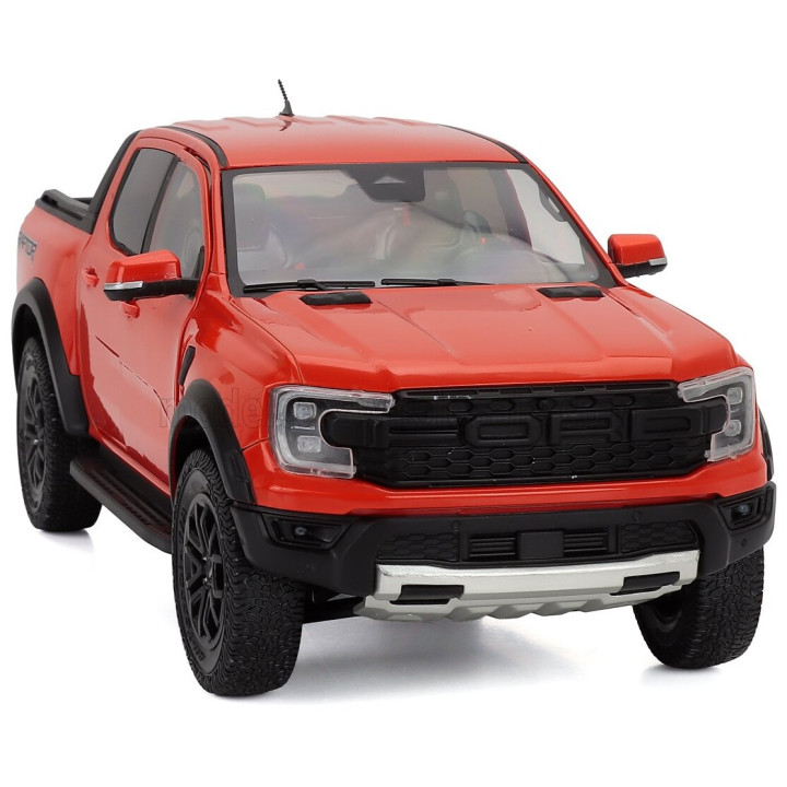 SOLIDO FORD USA RANGER RAPTOR PICK-UP DOUBLE CABINE 2024 - DARK ORANGE 1/18