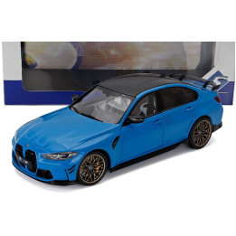 SOLIDO BMW 3-SERIES M3 PERFORMANCE PARTS (G80) 2024 - BEACH BLUE BLACK 1/18