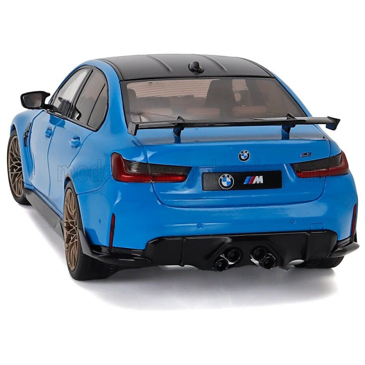 SOLIDO BMW 3-SERIES M3 PERFORMANCE PARTS (G80) 2024 - BEACH BLUE BLACK 1/18
