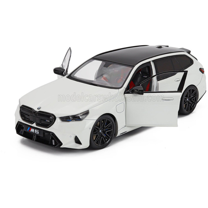 SOLIDO BMW 5-SERIES M5 TOURING (G99) SW STATION WAGON 2024 - WHITE 1/18
