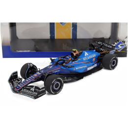 SOLIDO WILLIAMS F1 FW47 TEAM WILLIAMS ATLASSIAN RACING N 55 3rd AZERBAIJAN GP 2025 CARLOS SAINZ - BLUE BLACK 1/18