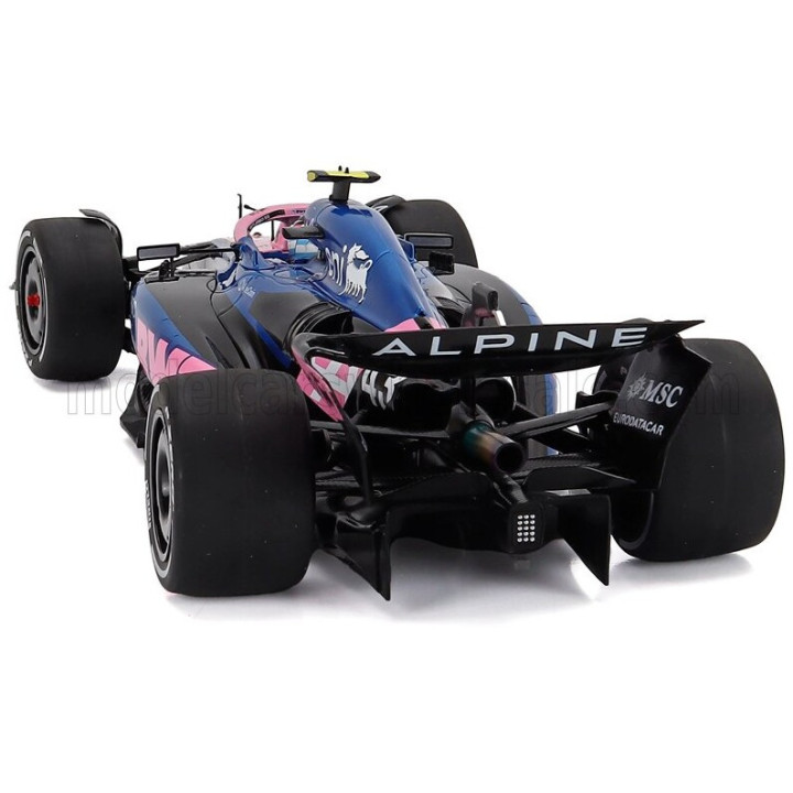SOLIDO ALPINE F1 A525 TEAM BWT ALPINE N 43 CANADA GP 2025 FRANCO COLAPINTO - BLACK BLUE PINK 1/18