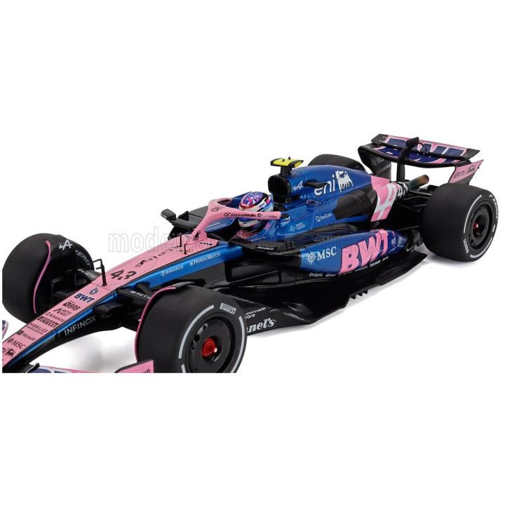 SOLIDO ALPINE F1 A525 TEAM BWT ALPINE N 43 CANADA GP 2025 FRANCO COLAPINTO - BLACK BLUE PINK 1/18