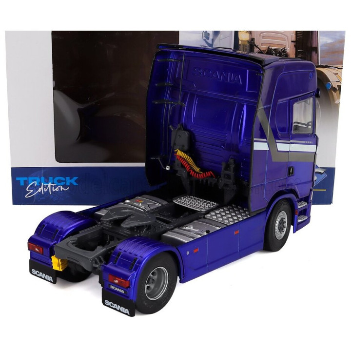 SOLIDO SCANIA S580 TRACTOR TRUCK HIGHLINE 2-ASSI 2023 - BLUE 1/24