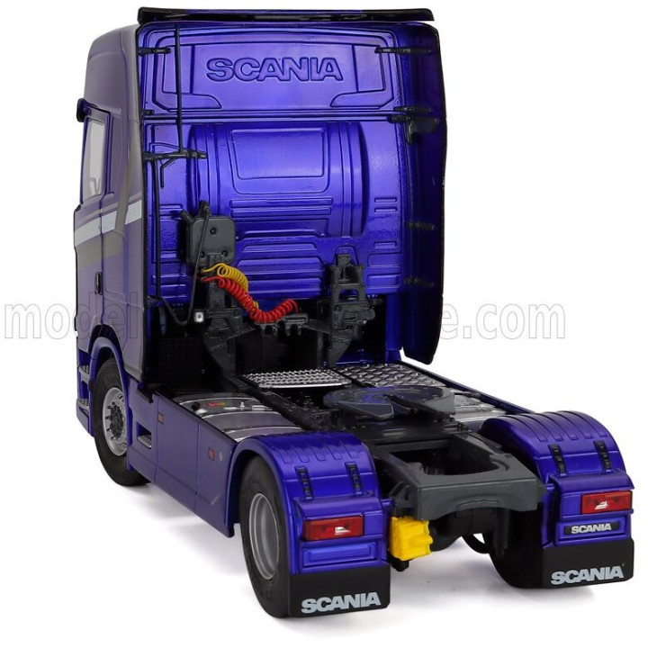 SOLIDO SCANIA S580 TRACTOR TRUCK HIGHLINE 2-ASSI 2023 - BLUE 1/24