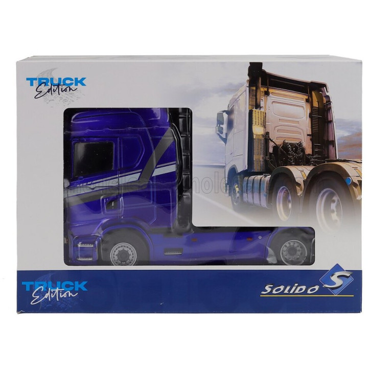 SOLIDO SCANIA S580 TRACTOR TRUCK HIGHLINE 2-ASSI 2023 - BLUE 1/24