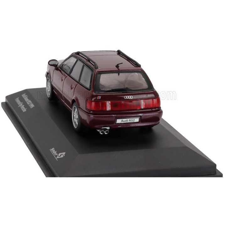 SOLIDO AUDI 80 RS2 SW STATION WAGON 1995 - RUBY RED 1/43