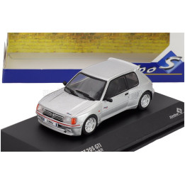 SOLIDO PEUGEOT 205 GTi DIMMA BODY KIT 1992 - SILVER 1/43