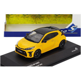 SOLIDO TOYOTA YARIS GR 1.6L 261hp TURBO AWD 2024 - YELLOW 1/43