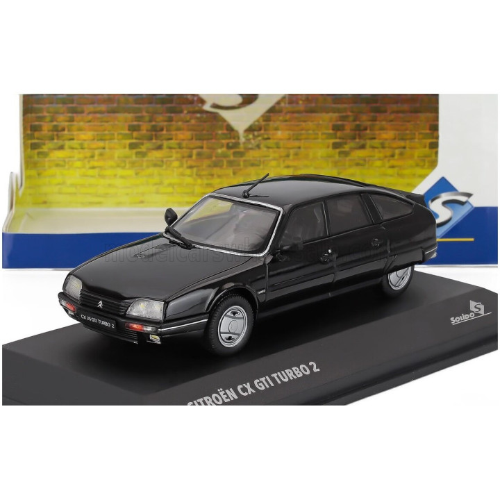 SOLIDO CITROEN CX 2.5i GTi TURBO 2 1989 - BLACK 1/43