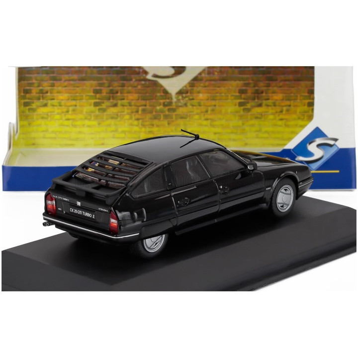 SOLIDO CITROEN CX 2.5i GTi TURBO 2 1989 - BLACK 1/43