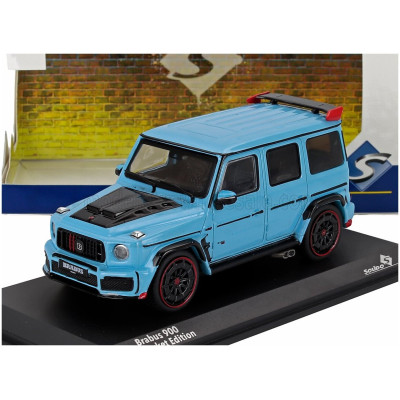 SOLIDO MERCEDES BENZ G-CLASS G63 700 BRABUS ROCKET EDITION 2021 - CHINA BLUE 1/43