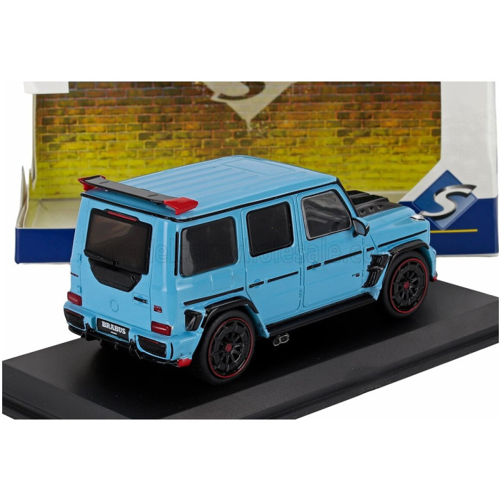 SOLIDO MERCEDES BENZ G-CLASS G63 700 BRABUS ROCKET EDITION 2021 - CHINA BLUE 1/43