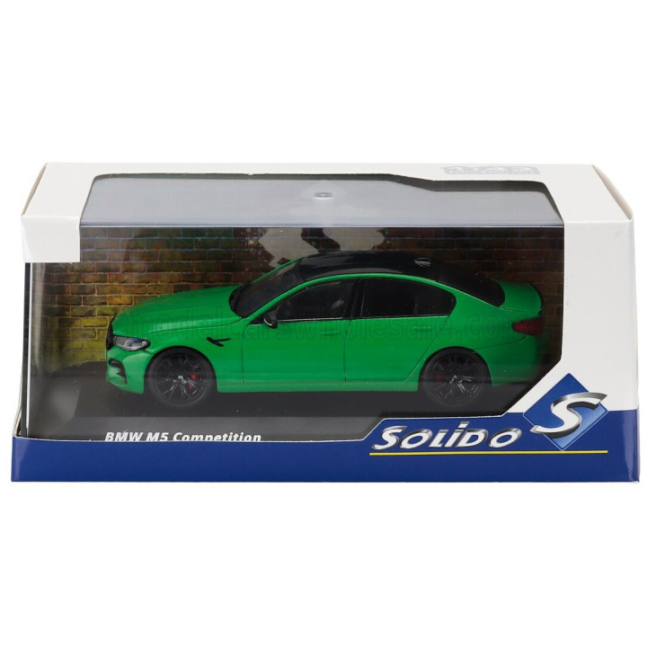 SOLIDO BMW 5-SERIES M5 (F90) COMPETITION 2022 - GREEN 1/43