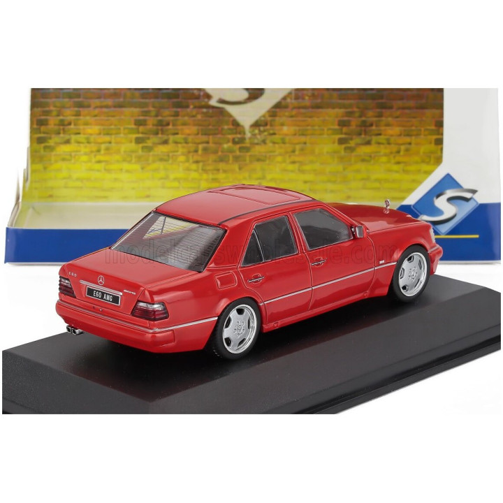 SOLIDO MERCEDES BENZ E-CLASS 500E E60 AMG (W124) 1994 - RED 1/43