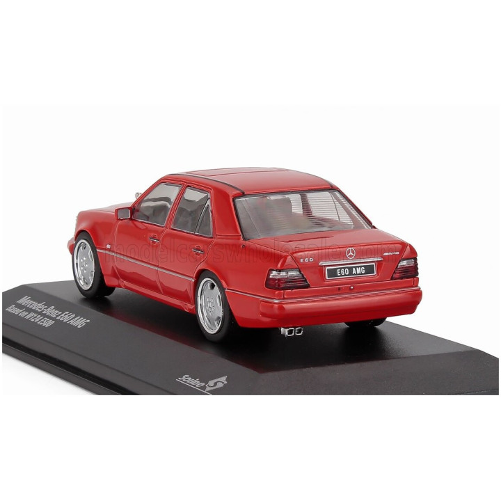SOLIDO MERCEDES BENZ E-CLASS 500E E60 AMG (W124) 1994 - RED 1/43