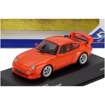 SOLIDO PORSCHE 911 993 RS CLUBSPORT COUPE 1995 - ORANGE 1/43