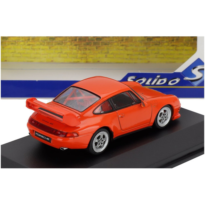 SOLIDO PORSCHE 911 993 RS CLUBSPORT COUPE 1995 - ORANGE 1/43