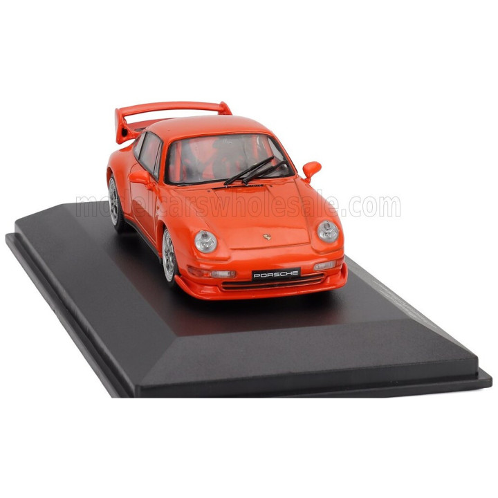 SOLIDO PORSCHE 911 993 RS CLUBSPORT COUPE 1995 - ORANGE 1/43
