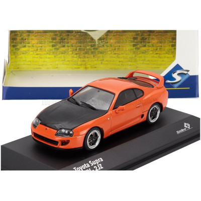 SOLIDO TOYOTA SUPRA MKIV 2JZ CUSTOM COUPE 2001 - COPPER MET 1/43