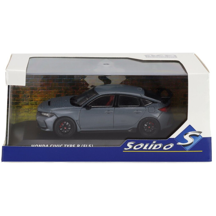 SOLIDO HONDA CIVIC TYPE-R 2023 - SONIC GREY 1/43